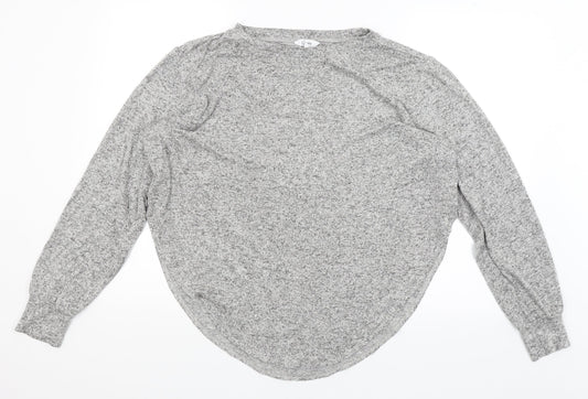 Pretty Secrets Womens Grey   Pullover Jumper Size M