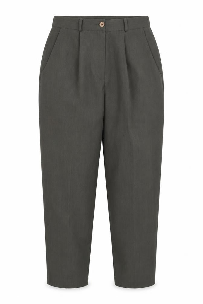Preworn Womens Green   Trousers  Size 16 L27.5 in