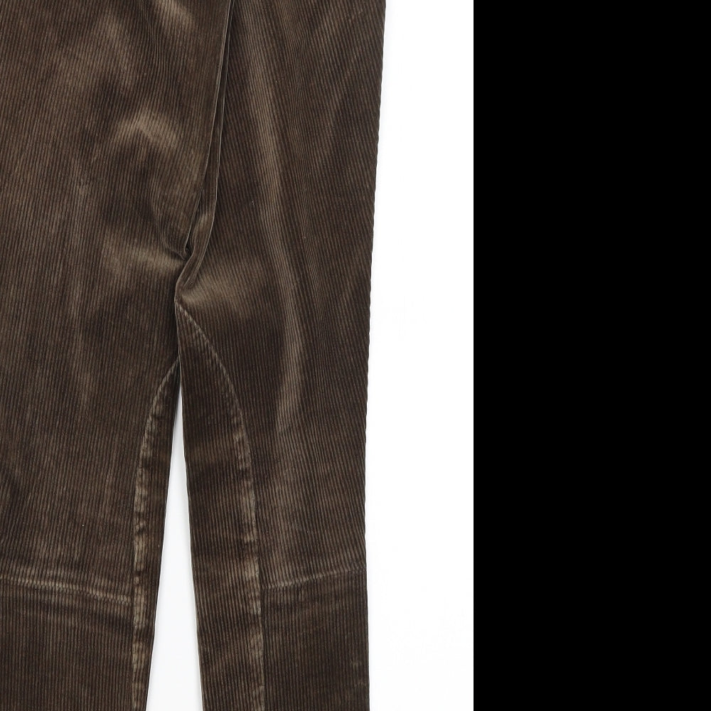 Preworn Womens Brown   Trousers  Size 30 in L28 in