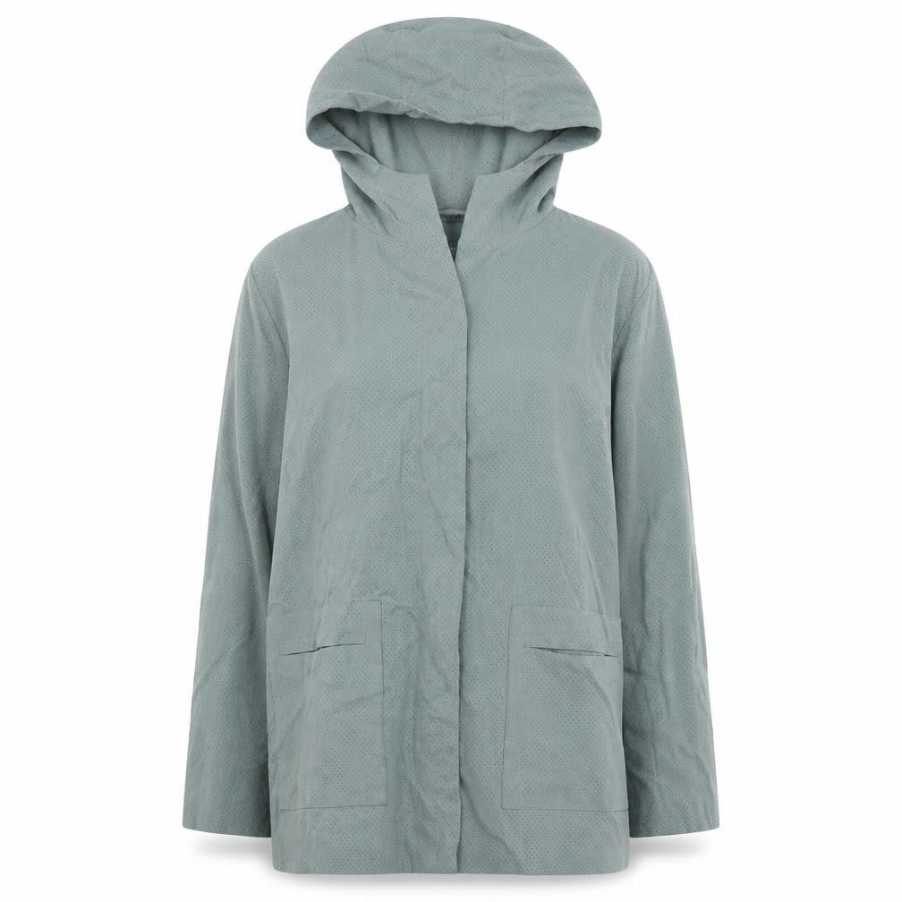 Astraka Womens Blue   Rain Coat Coat Size S