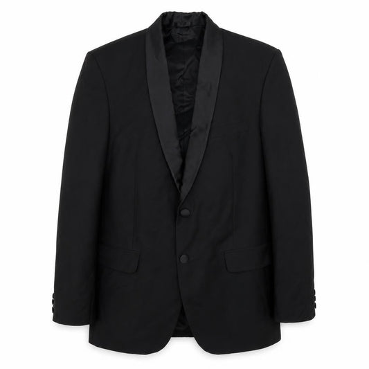 Taylor & Quiff Mens Black   Jacket Blazer Size L