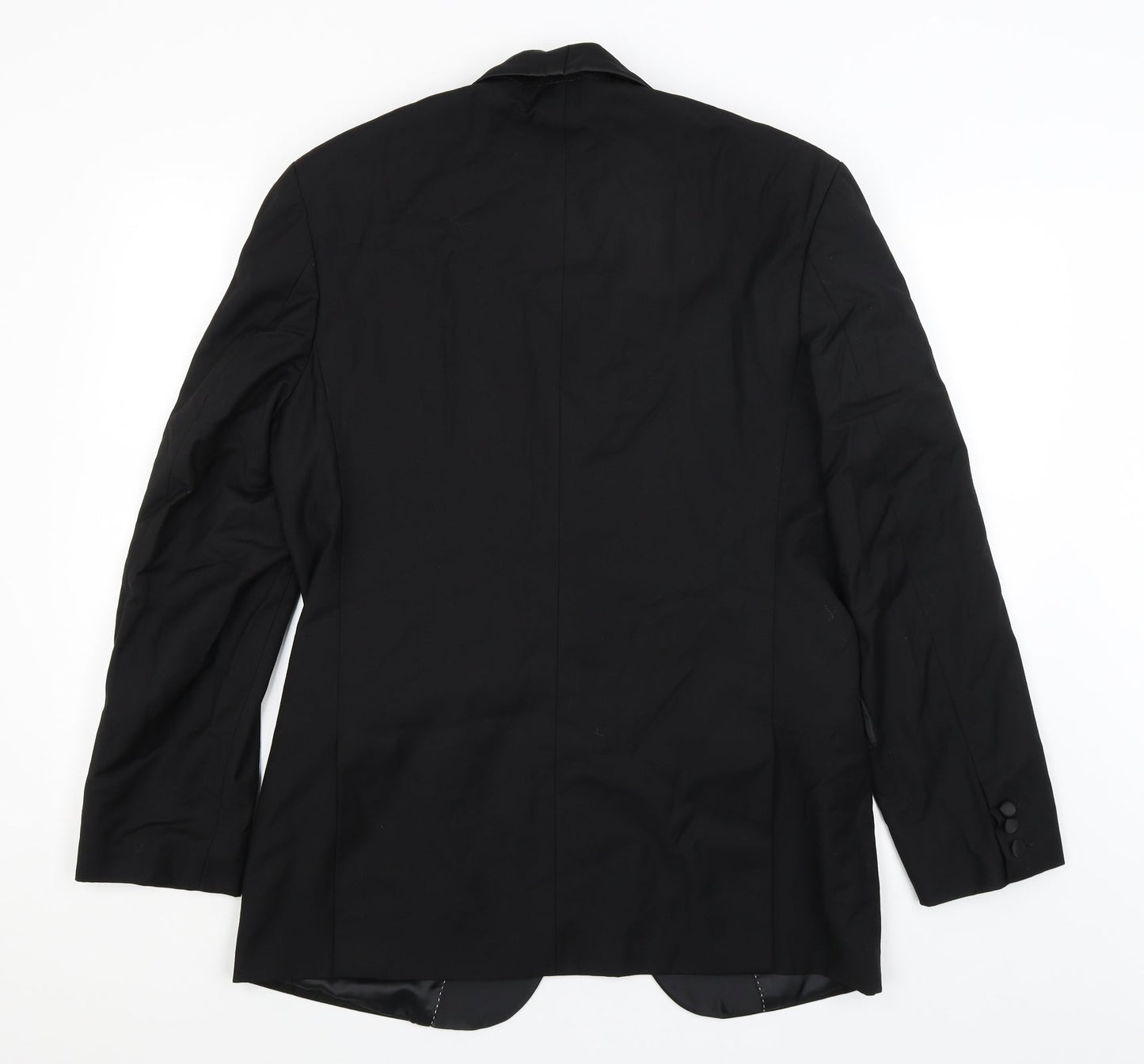 Taylor & Quiff Mens Black   Jacket Blazer Size L