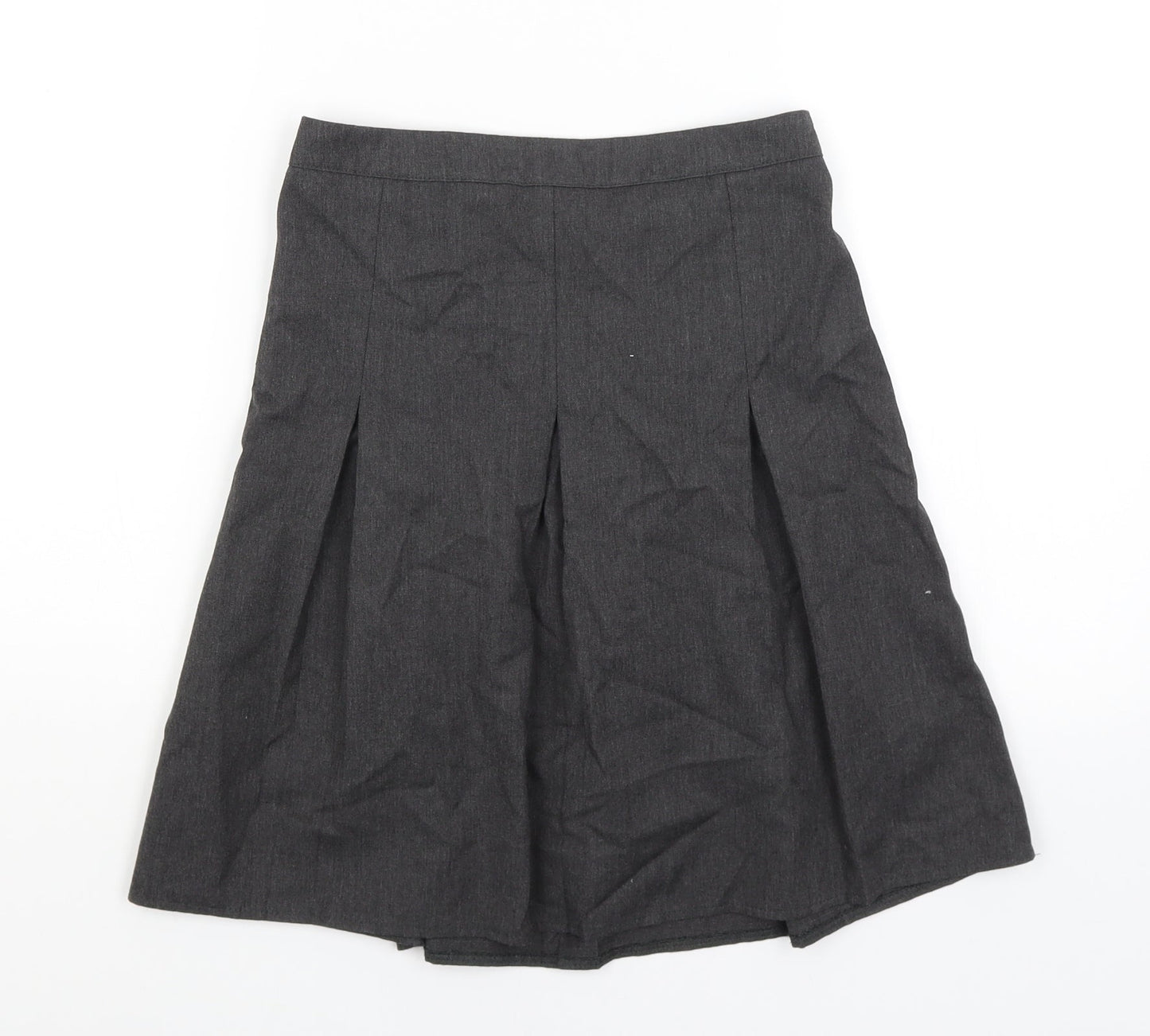 George Girls Grey   Pleated Skirt Size 10-11 Years