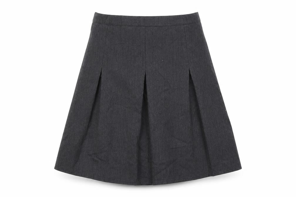 George Girls Grey   Pleated Skirt Size 10-11 Years
