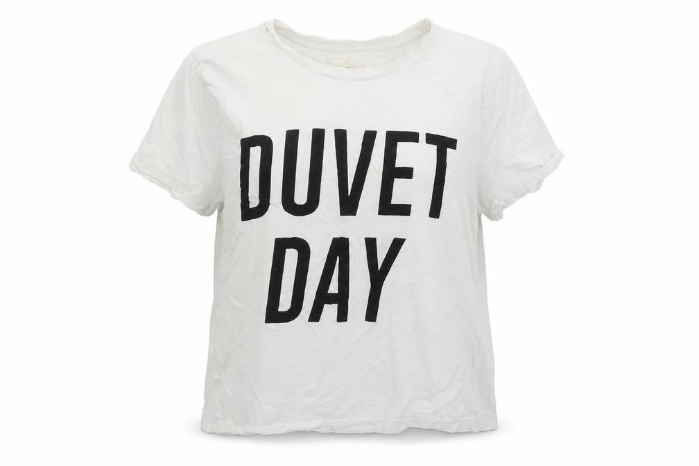 NEXT Womens White   Basic T-Shirt Size 12  - Duvet Day