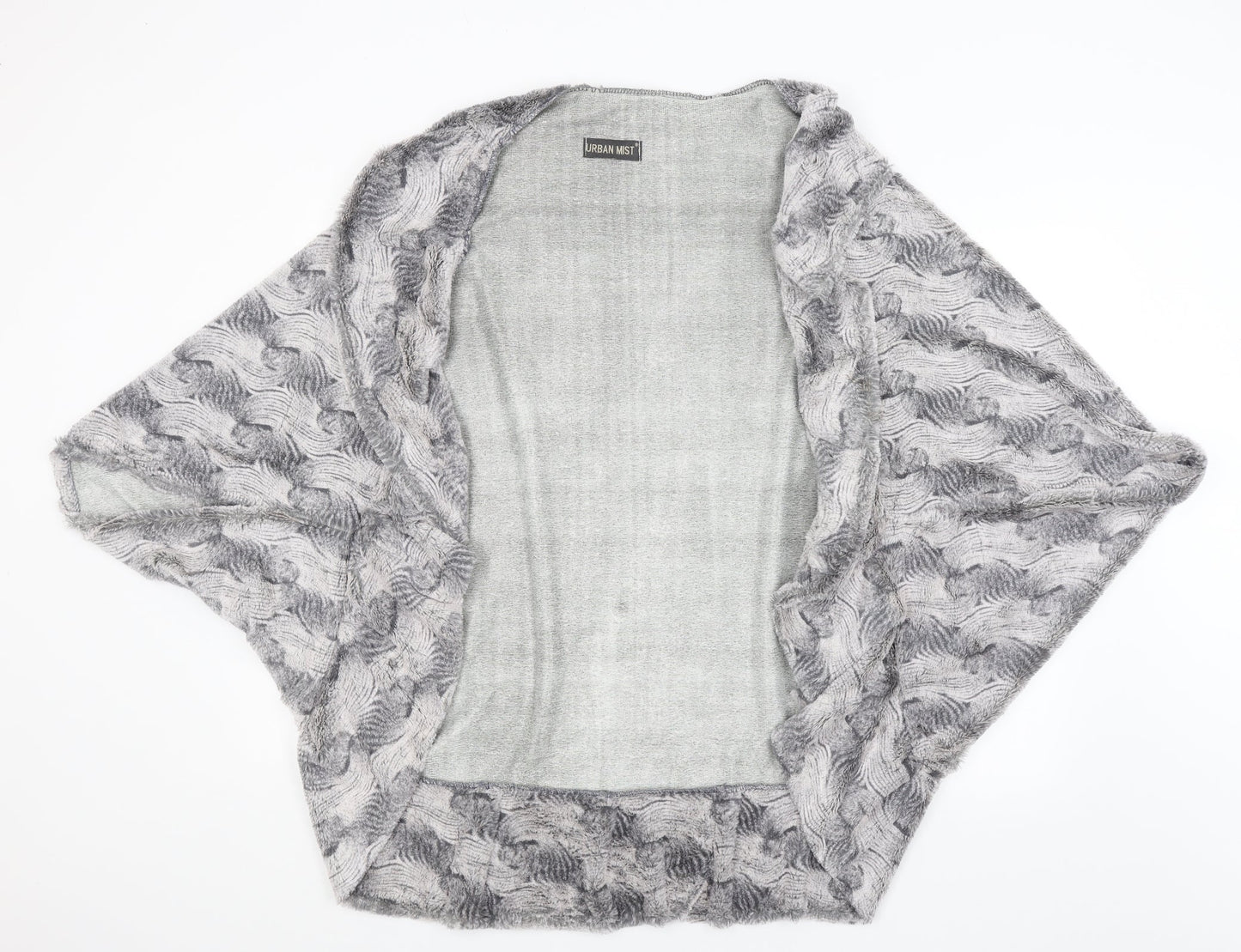 Urban Mist Womens Grey   Wrap Jumper One Size