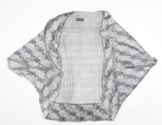 Urban Mist Womens Grey   Wrap Jumper One Size