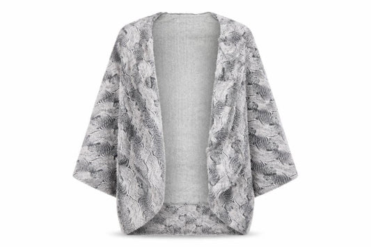 Urban Mist Womens Grey   Wrap Jumper One Size