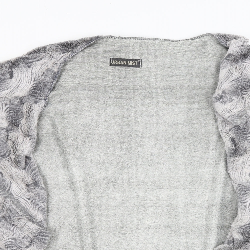 Urban Mist Womens Grey   Wrap Jumper One Size