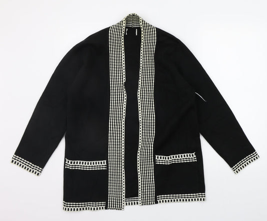 Preworn Womens Black   Cardigan Jumper Size S