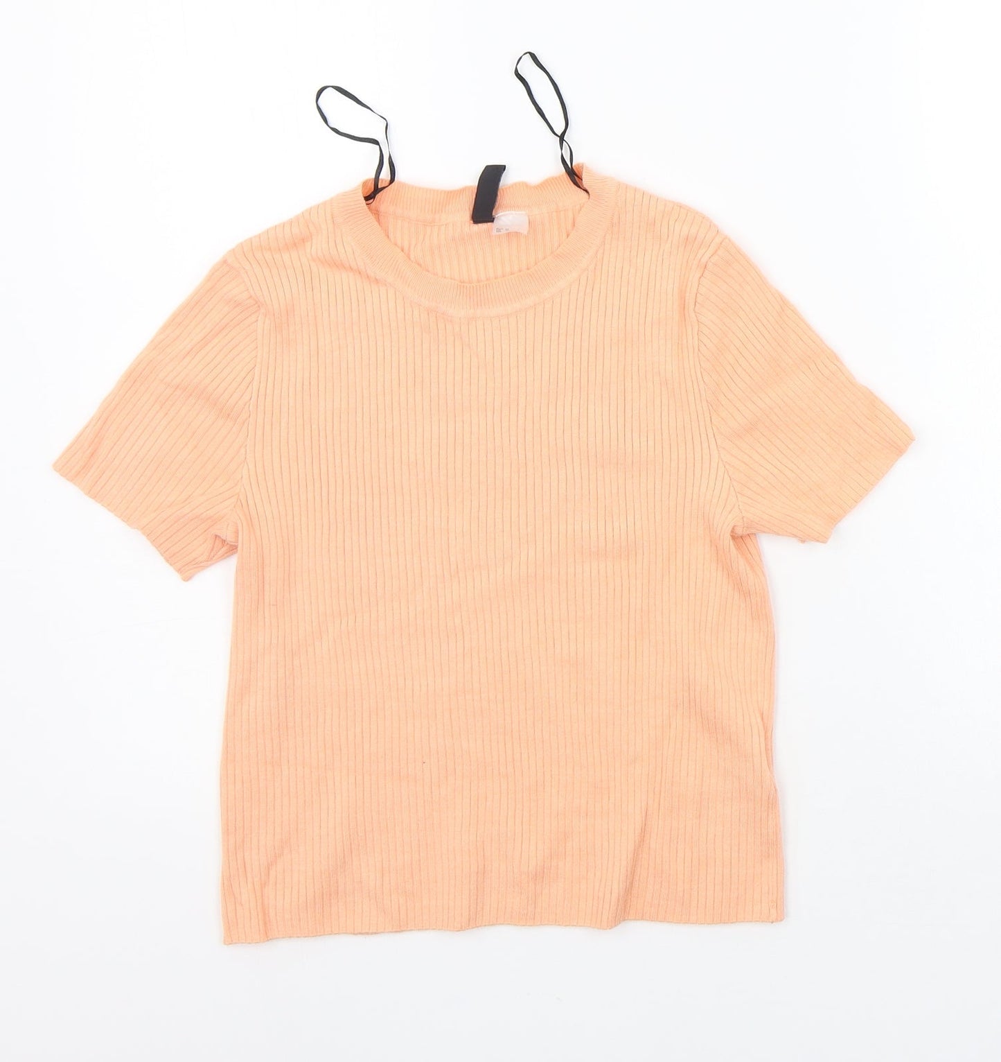 Divided Womens Orange   Basic T-Shirt Size M