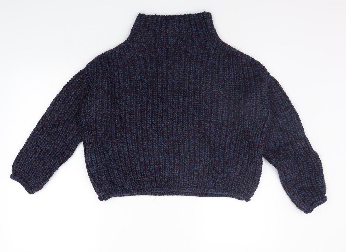 SILVER Day Girls Blue   Pullover Jumper Size S