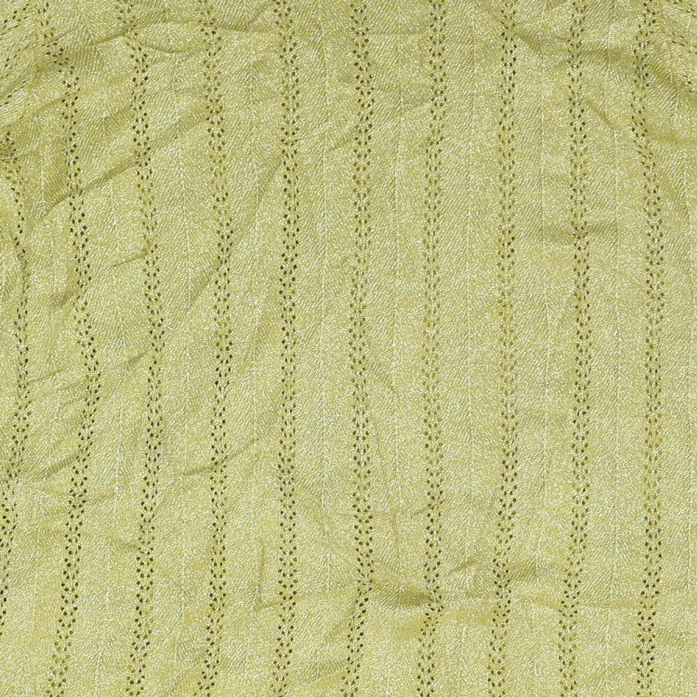Marks and Spencer Womens Yellow   Pullover Jumper Size 16