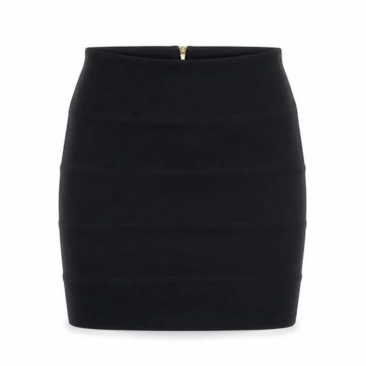 Topshop Womens Black   A-Line Skirt Size 10