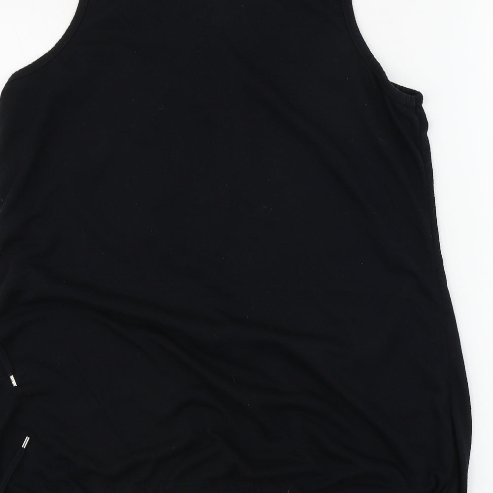 Body Star  Womens Black   Basic T-Shirt Size 14