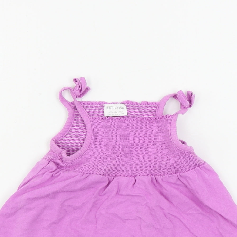 F&F  Girls Pink   A-Line  Size 12-18 Months