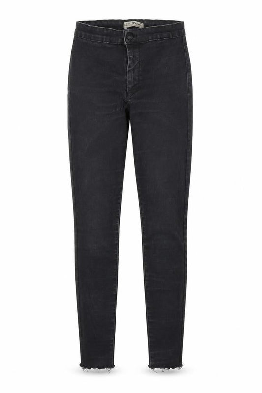 Primark Womens Black  Denim Skinny Jeans Size 12 L24 in