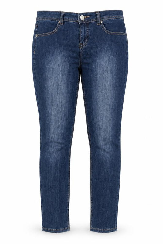 Denim 24/7 Womens Blue  Denim Skinny Jeans Size 10 L26 in
