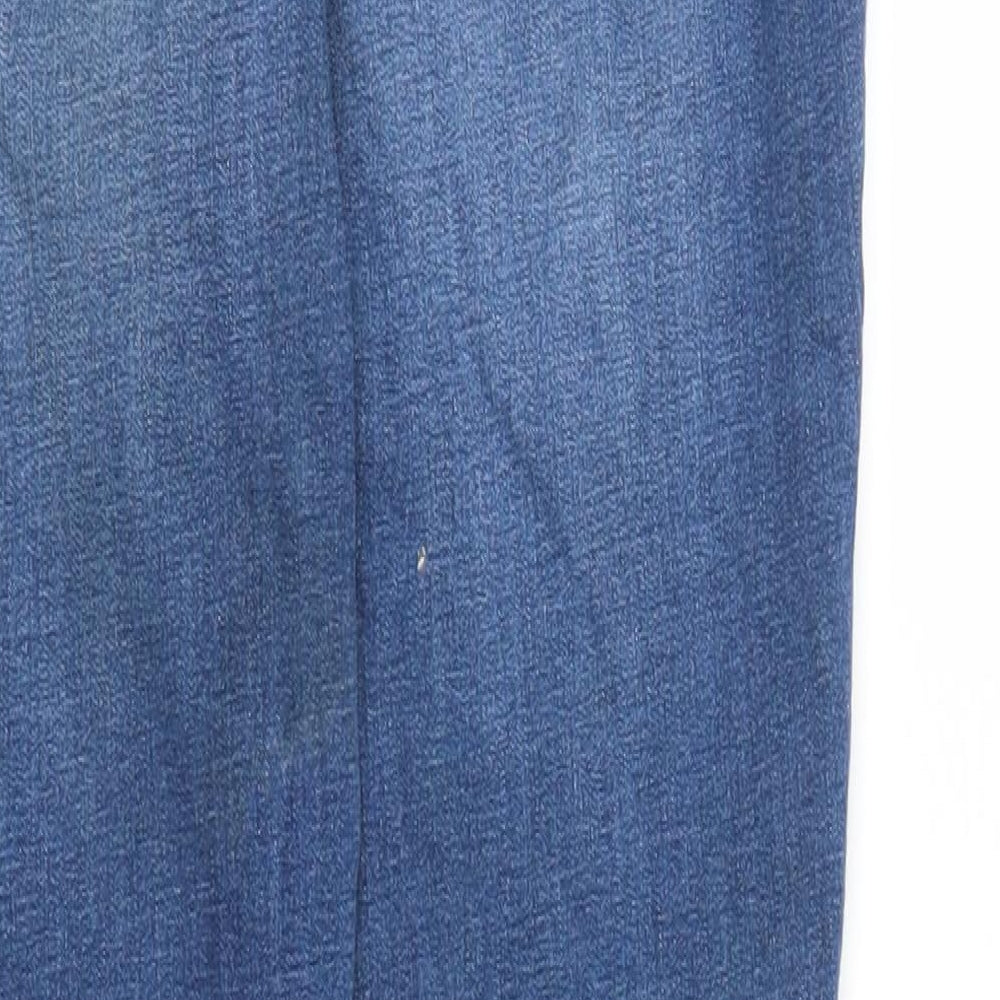 River Island Girls Blue  Ramie Skinny Jeans Size 12 Years