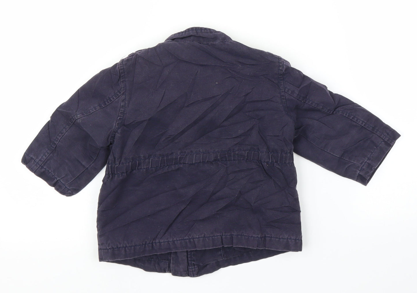 Gap Boys Blue   Military Jacket Coat Size 12-18 Months