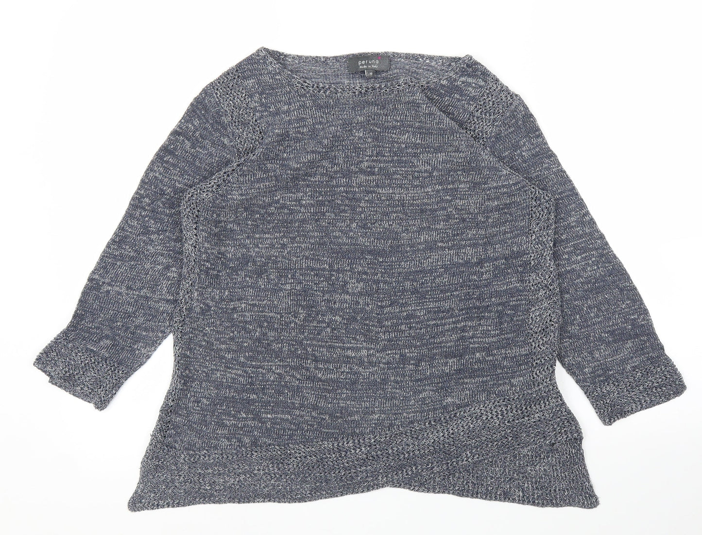 M&S Womens Grey   Basic Blouse Size 10