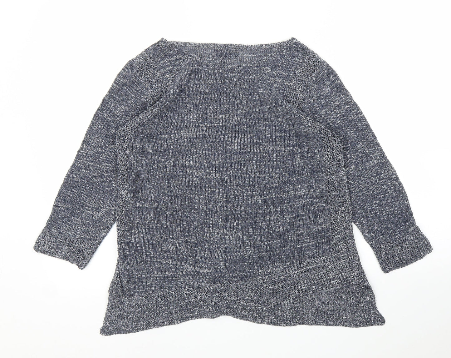 M&S Womens Grey   Basic Blouse Size 10