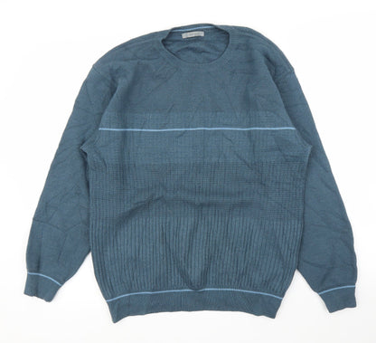 Marks & Spencer Mens Blue   Pullover Jumper Size M