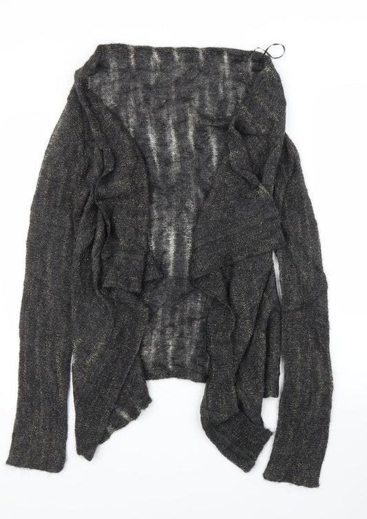 NEXT Womens Grey   Cardigan Jumper Size S