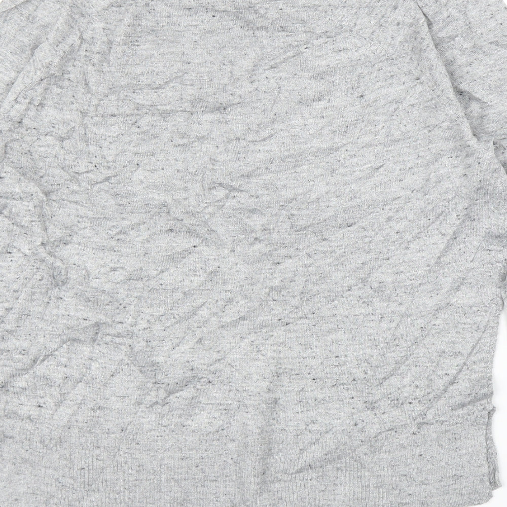 H&M Womens Grey   Pullover Jumper Size S