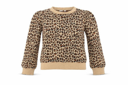 Gap Girls Brown Animal Print  Pullover Jumper Size XL