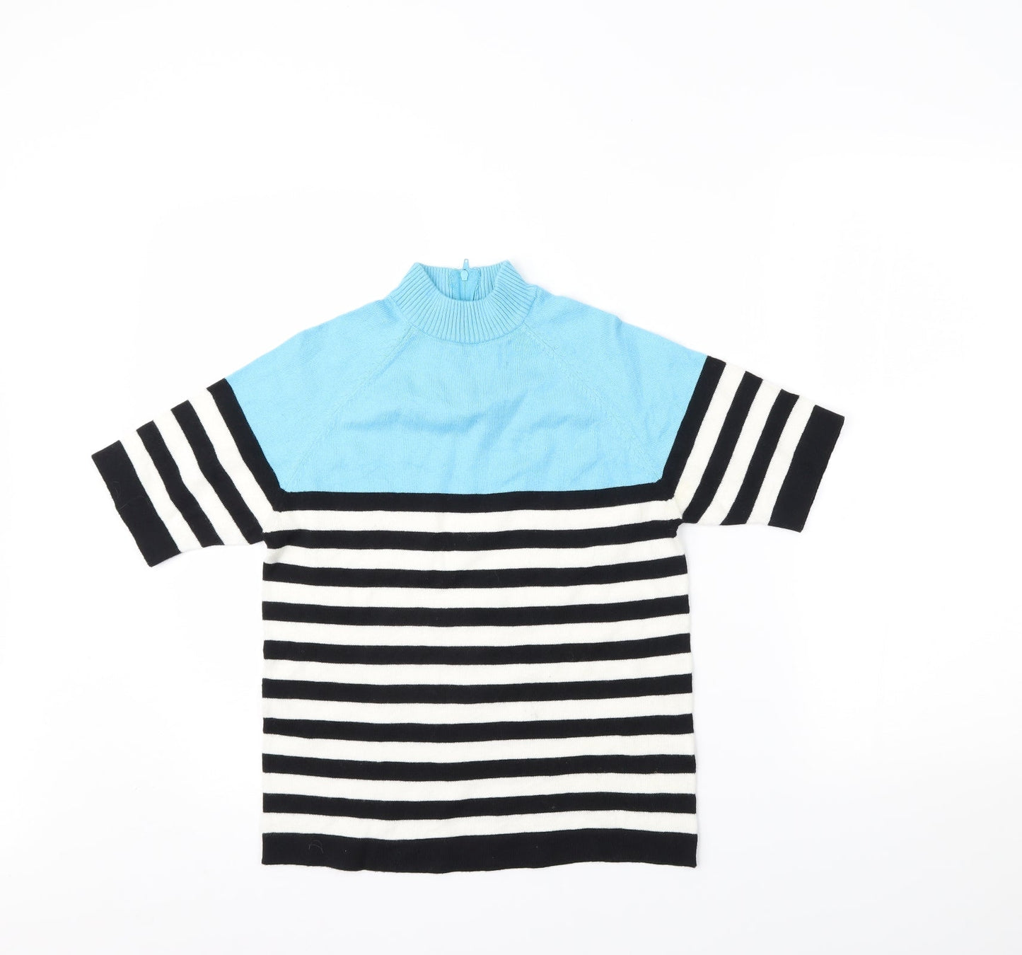 pope england Womens Multicoloured Striped  Basic T-Shirt Size XS