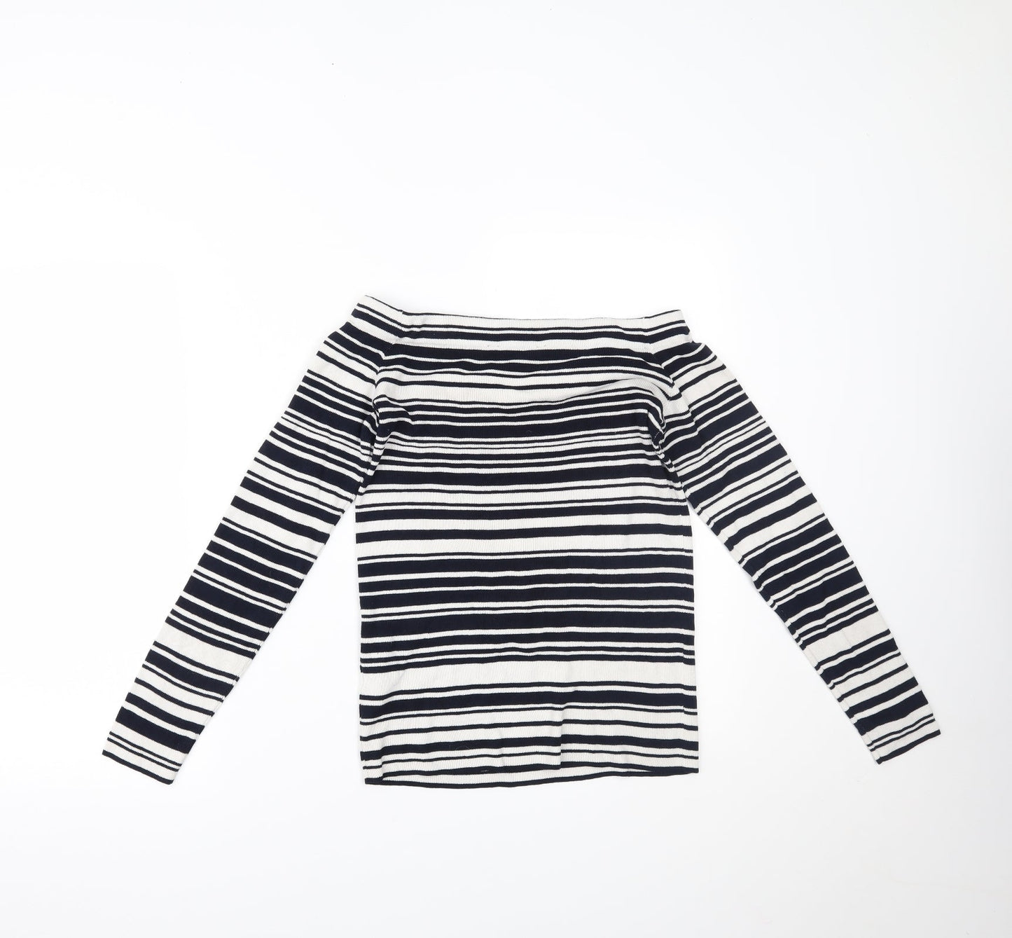 Dorothy Perkins Womens Blue Striped  Basic Blouse Size 12