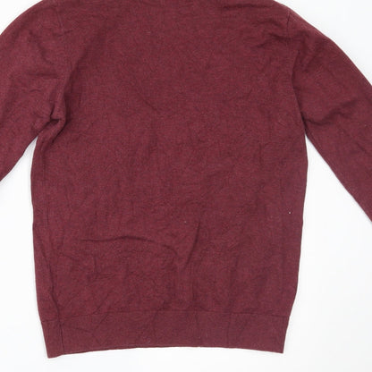 Next Mens Red   Pullover Jumper Size S