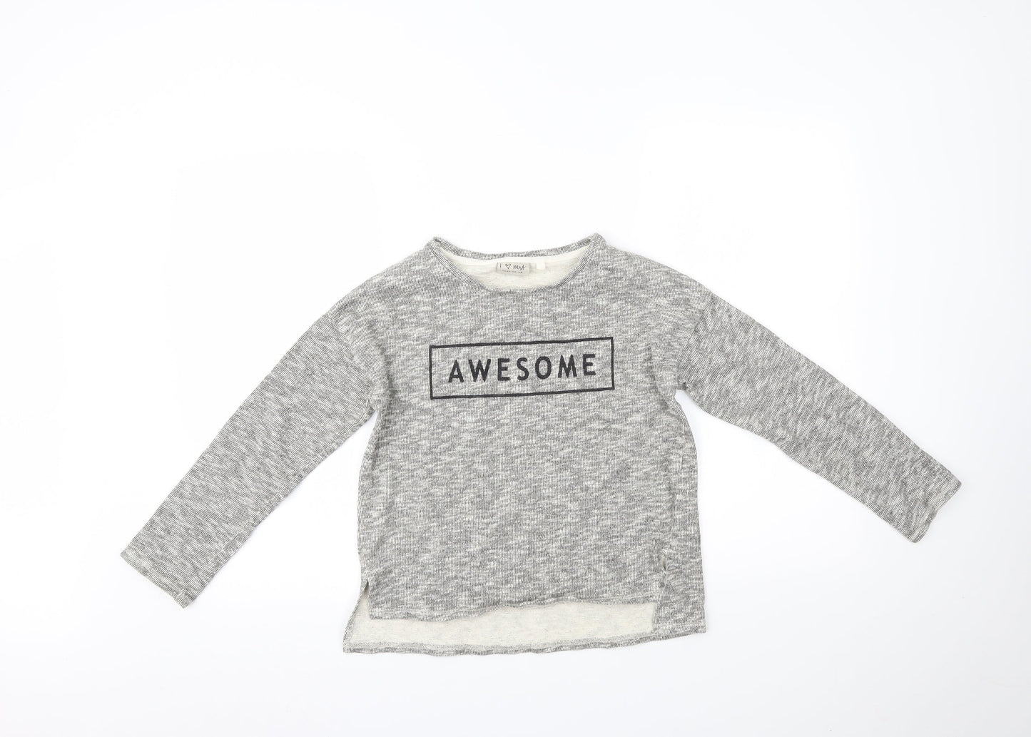 NEXT Girls Grey   Pullover Jumper Size 11 Years