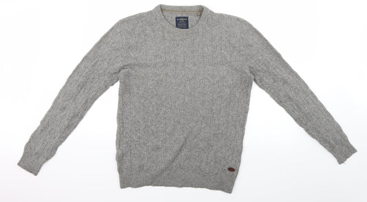 Hammond Mens Grey   Pullover Jumper Size S
