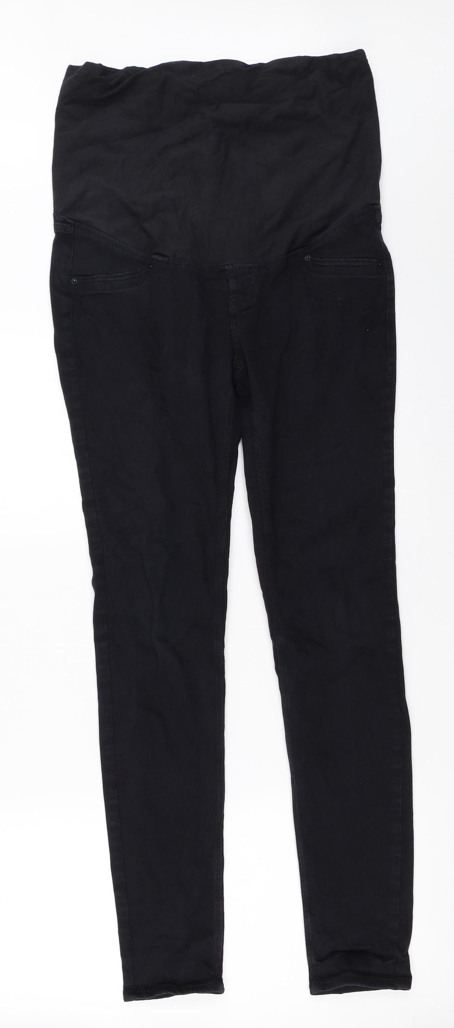 H&M Womens Black   Jegging Jeans Size 42 L29 in