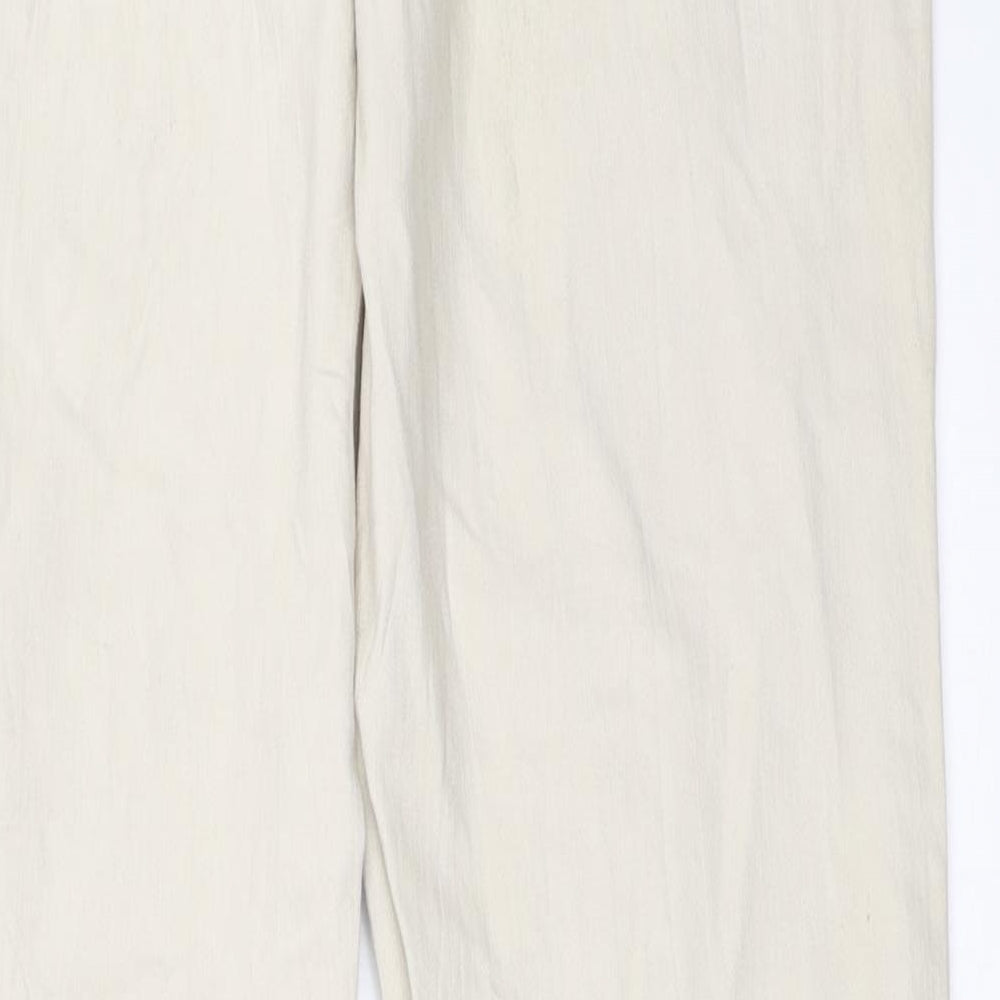 Marc Lauge Womens Beige   Straight Jeans Size 31 in L32 in