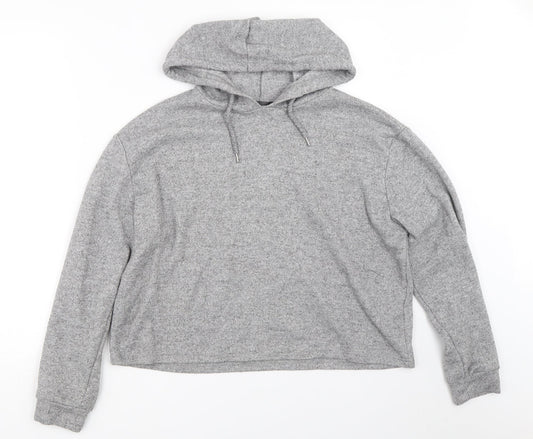 Primark Womens Grey   Pullover Hoodie Size L
