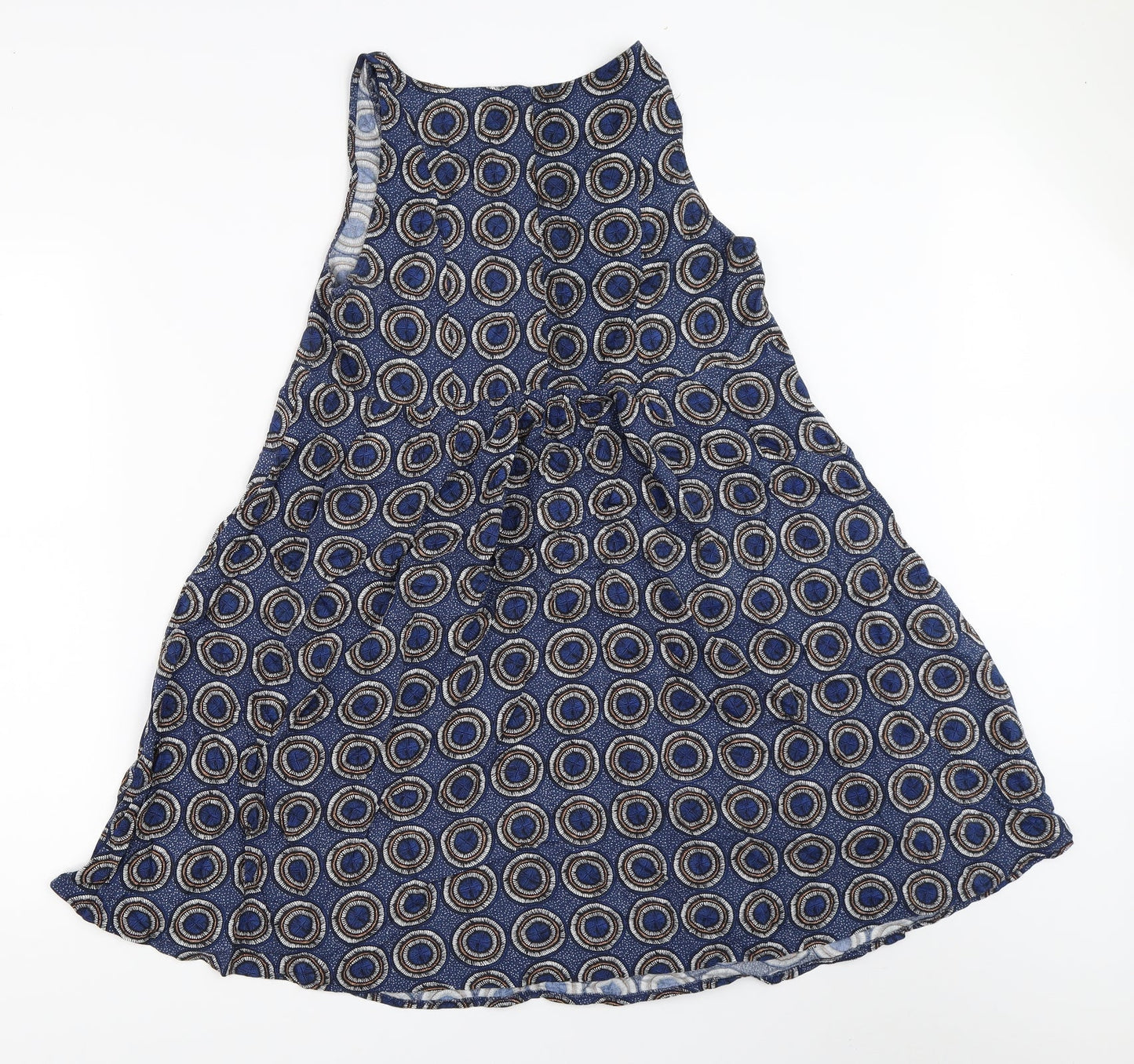 H&M Womens Blue Geometric  Mini  Size 36