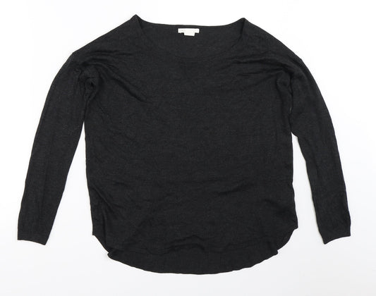 H&M Womens Grey   Pullover Jumper Size S