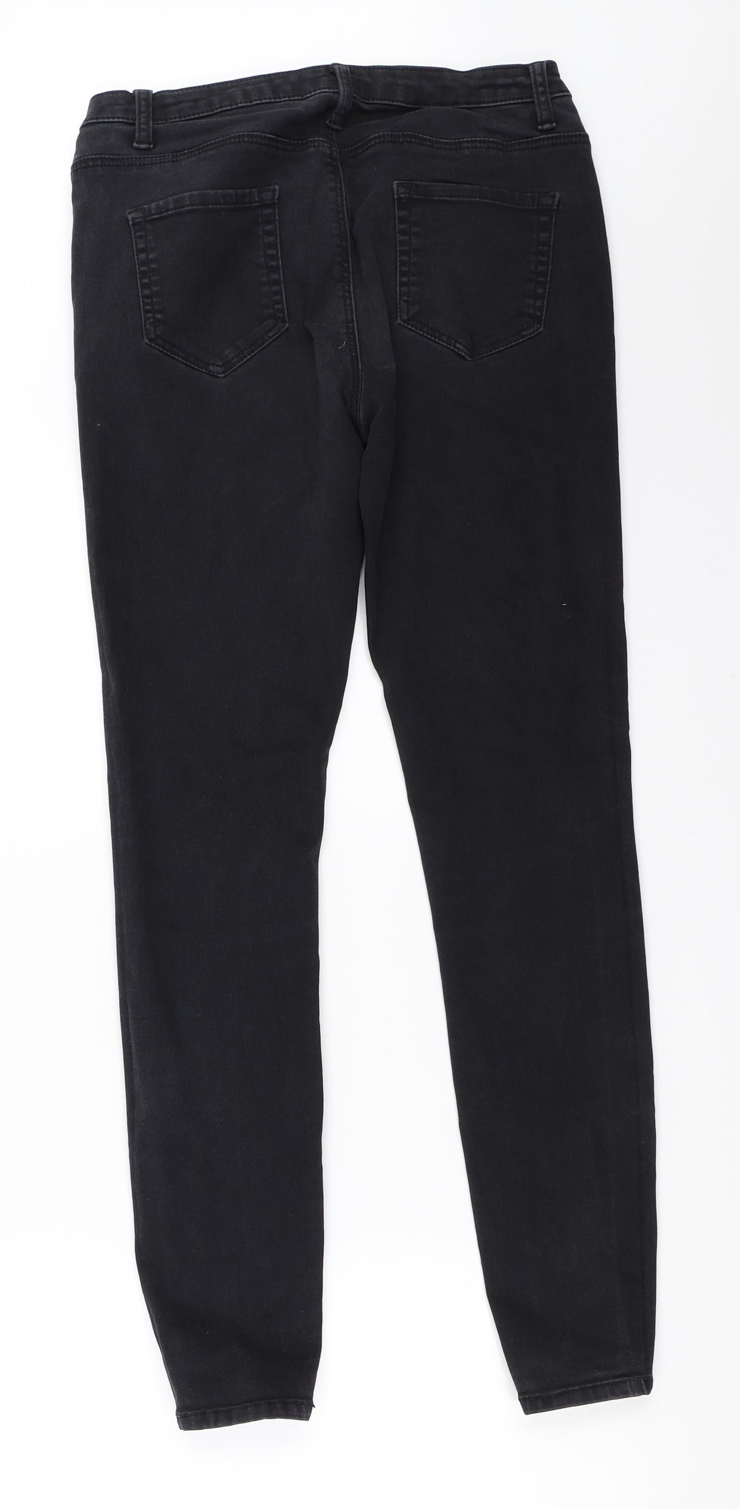 Primark Womens Black   Skinny Jeans Size 10 L27 in