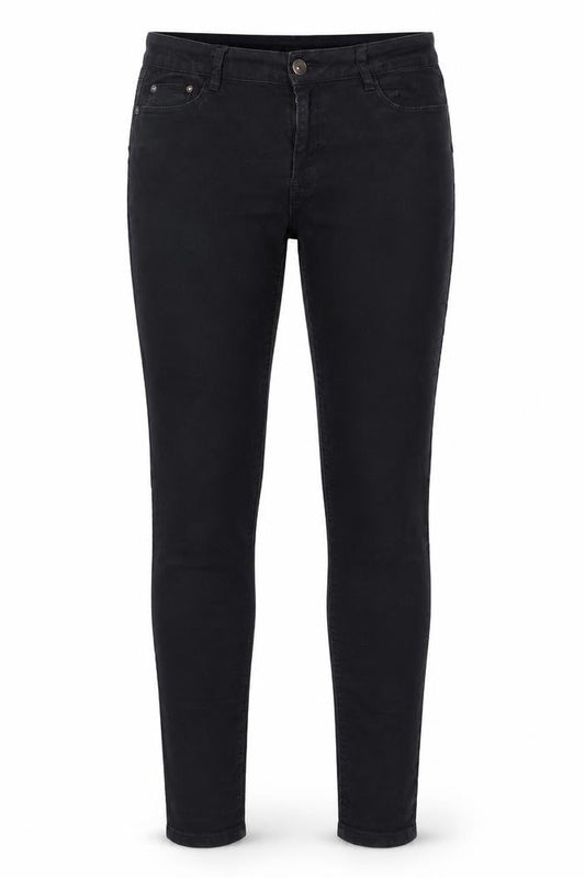 Womens Black  Denim Skinny Jeans Size 12 L30 in