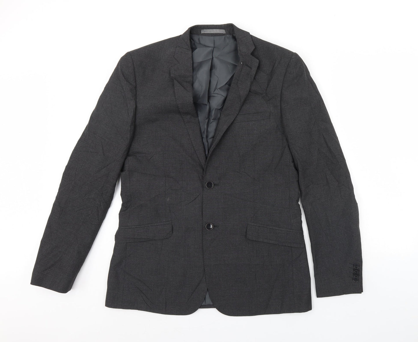 Limited collection Mens Black   Jacket Blazer Size 38  - Shoulder Pads