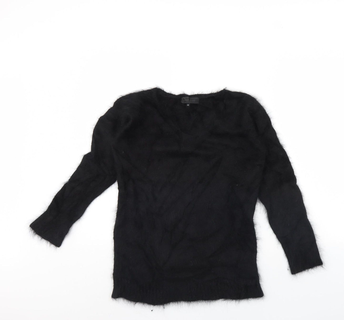Untitled Womens Black   Pullover Jumper Size L