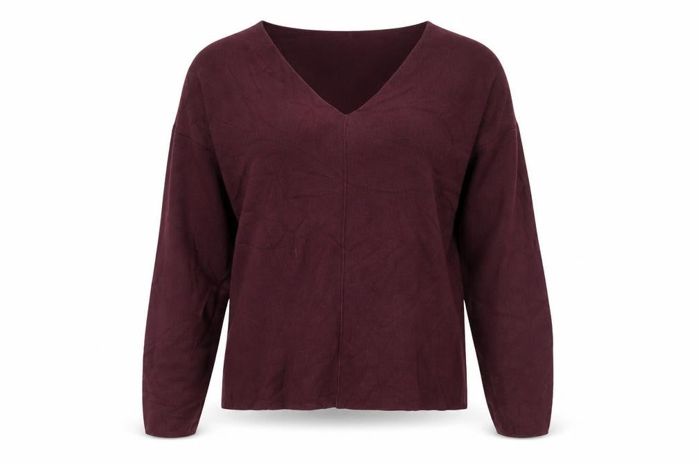 Concious Womens Purple   Pullover Jumper Size M