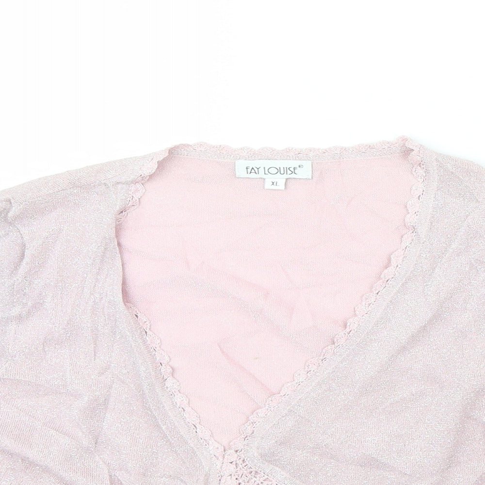 Fay Louise Girls Pink   Jacket  Size XL