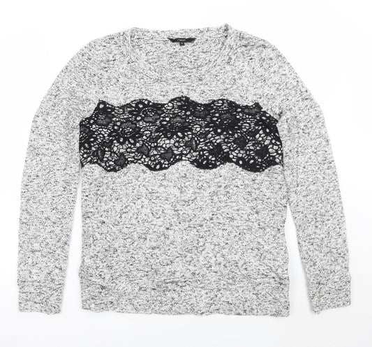 Newlook Womens Grey   Pullover Jumper Size 10