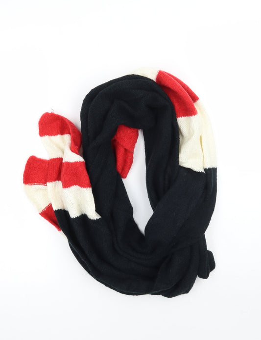 NEXT Mens Black Striped  Scarf  One Size