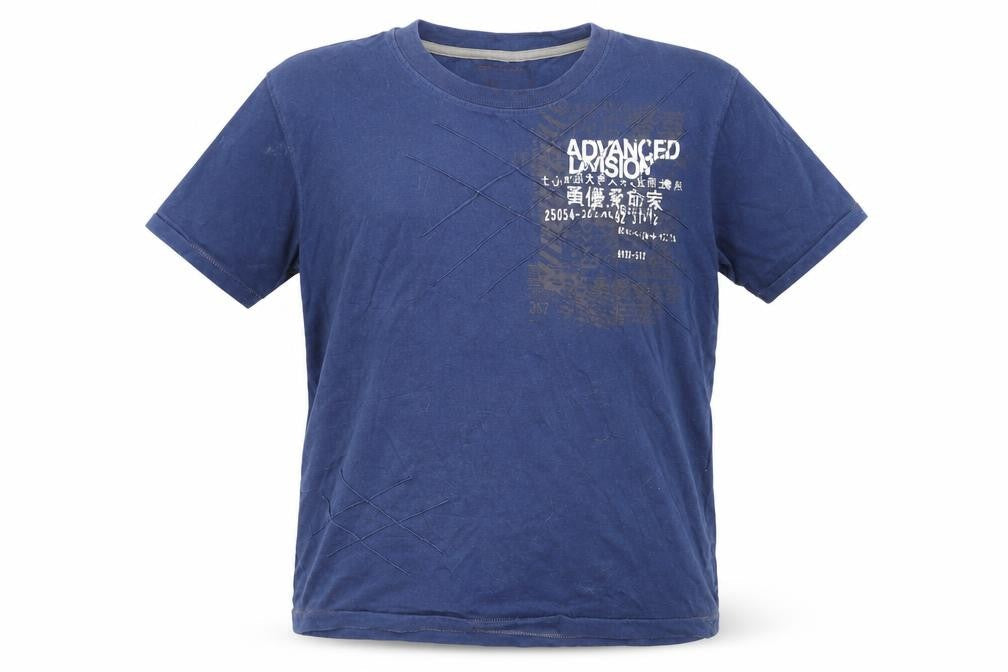 Rebel Boys Blue   Basic T-Shirt Size 10-11 Years
