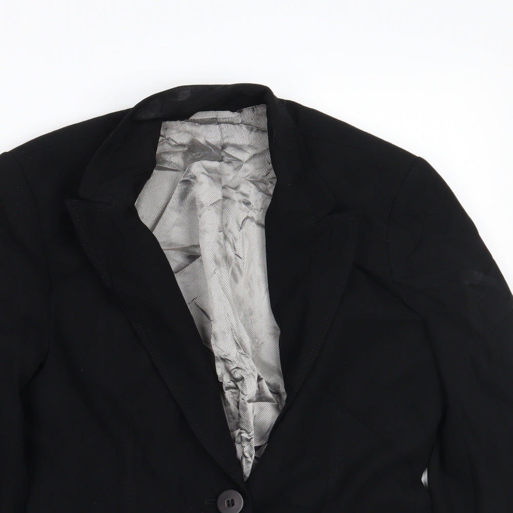 Florence & Fred Womens Black   Jacket Blazer Size 8